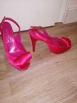 Comprar Zapato Tacón Fucsia | MARYPAZ