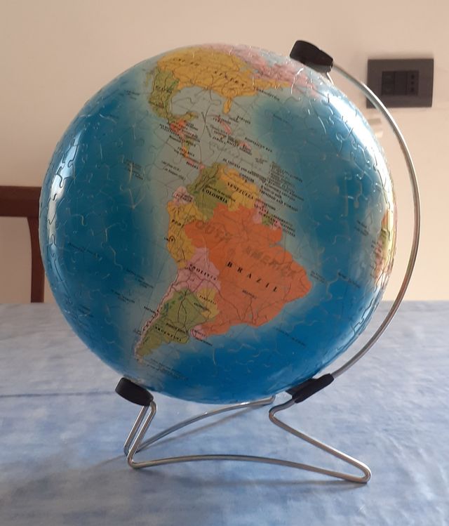 Puzzle ball 3d mappamondo Ravensburger perfetto