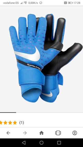 Guantes de portero Nike de segunda mano en WALLAPOP