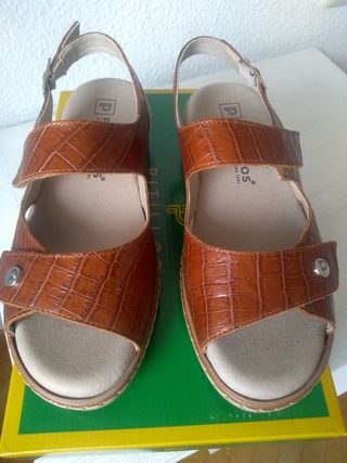 Sandalias plantilla extraíble marca \