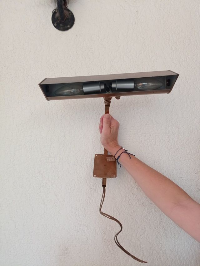 aplique de bronce para cuadro