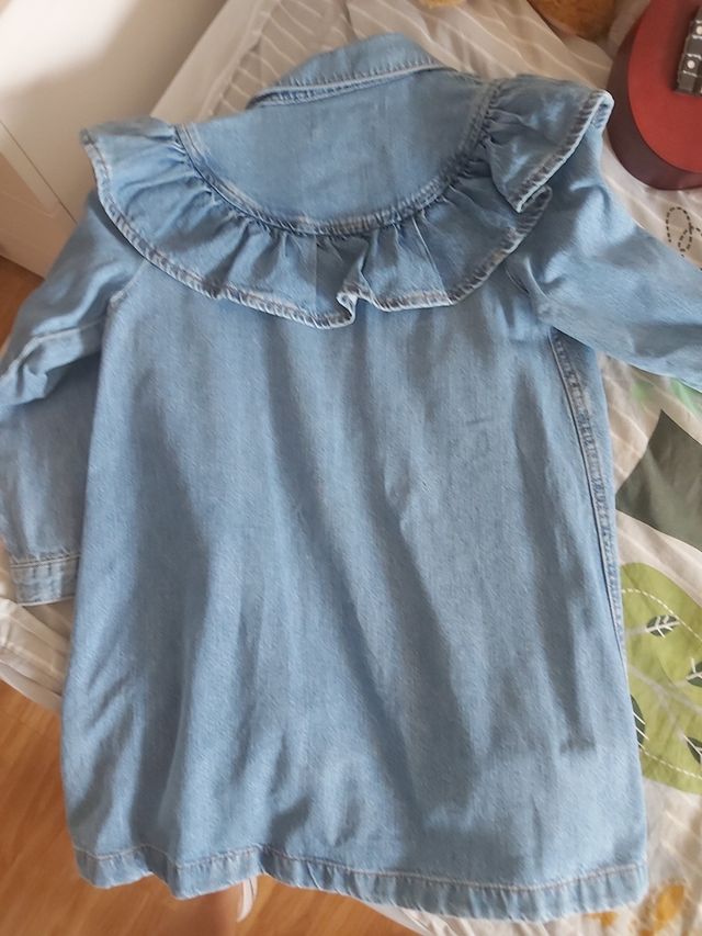 Vestido vaquero niña. talla 8