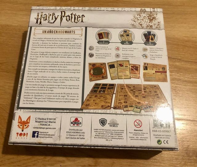 Juego Harry Potter un año en Hogwarts