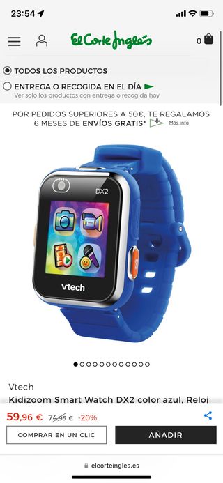 Reloj inteligente Vtech de segunda mano por 25 EUR en Valencia en WALLAPOP