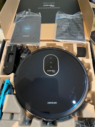 Cecotec Conga 1790 Vital And Titanium, Robot Vacuum Cleaner 4 In 1 (aspire,  Barre, Pass Mop And Scrub), App Control And Virtual Map - Vacuum Cleaners -  AliExpress