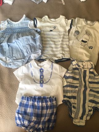 Ropa bebé 0-3 meses de segunda mano por 20 EUR en Palencia en WALLAPOP