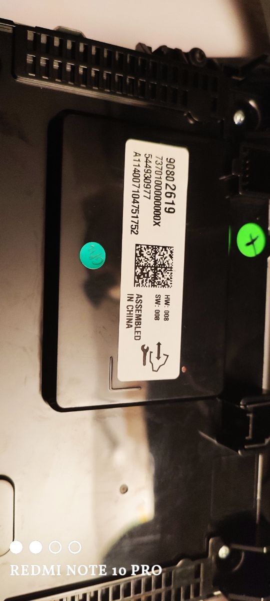 pantalla original de opel insignia 2014