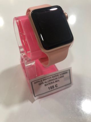 Apple Watch Serie 3 rosa de segunda mano por 155 EUR en Madrid en WALLAPOP