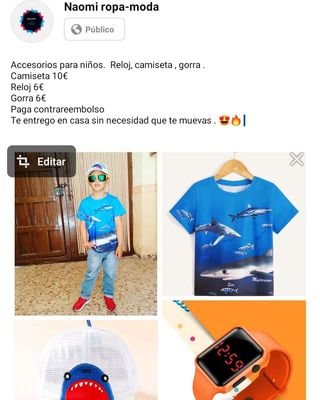 Vendo ropa por encargo y contrareembolso de segunda mano por 6 EUR en  Bolaños de Calatrava en WALLAPOP