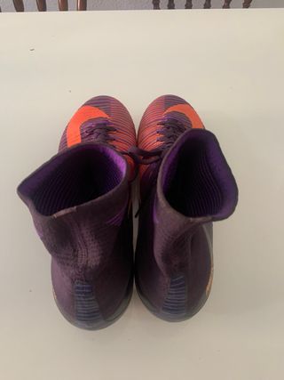 Nike Mercurial Morada\\/Naranja Superfly V de segunda mano por 130 EUR en  Valencia en WALLAPOP