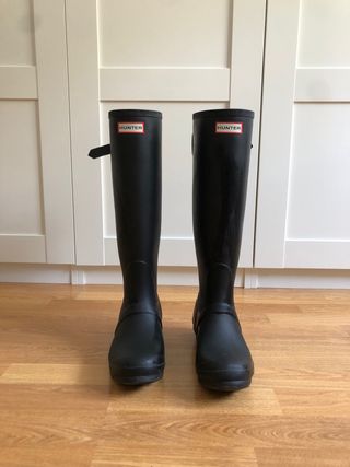 Botas Hunter mujer de segunda mano en Barcelona en WALLAPOP