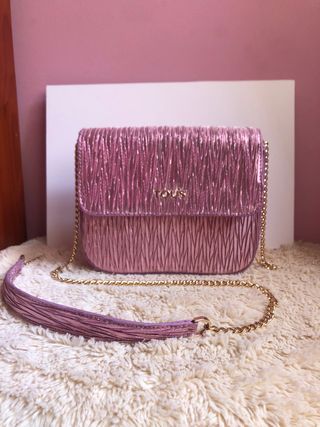 BOLSO TOUS CITY HOLD METALIZADO GUN