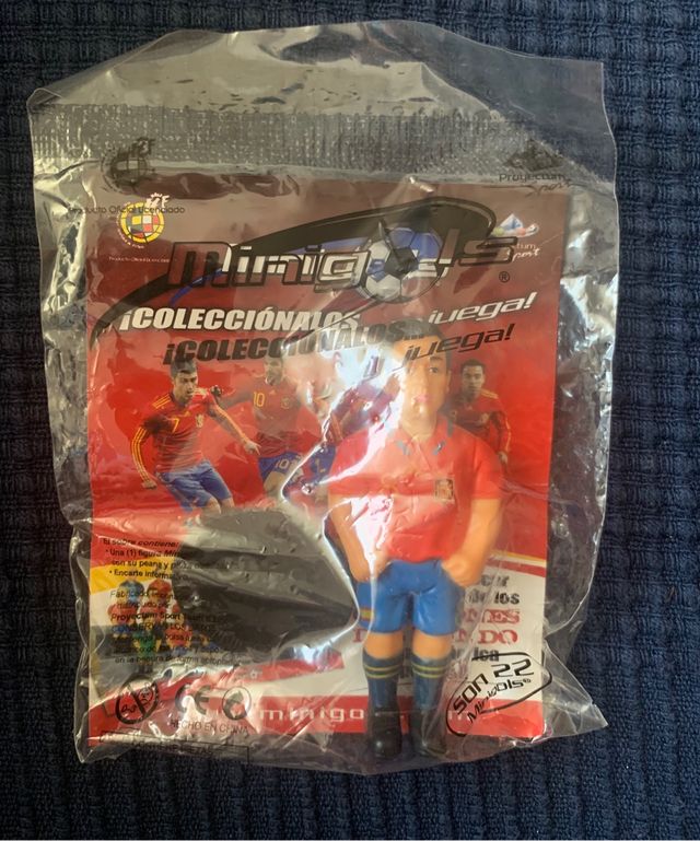 Muñeco Xavi (Minigols, España Mundial 2010)