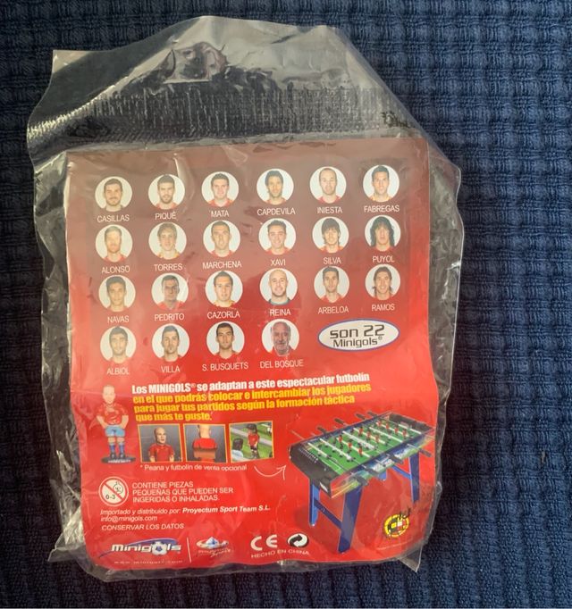 Muñeco Xavi (Minigols, España Mundial 2010)