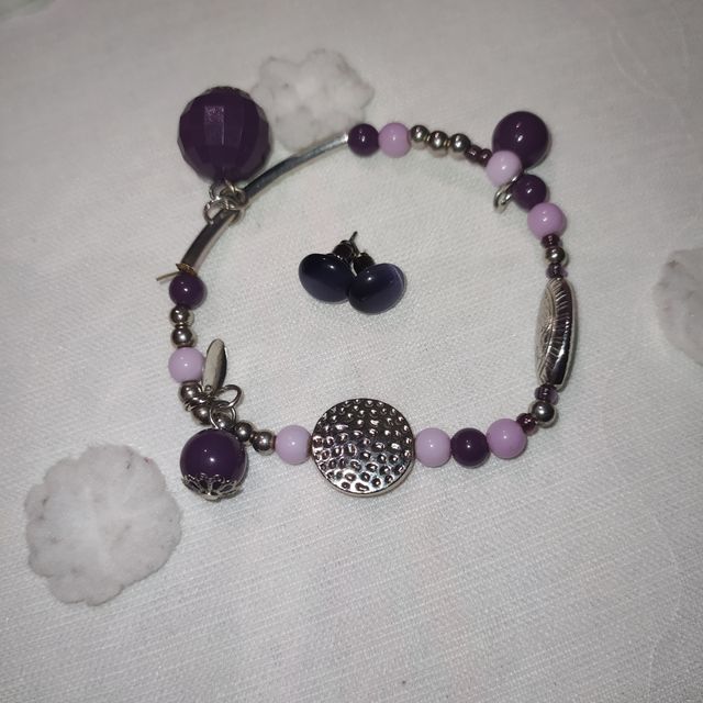 Pulsera + pendientes