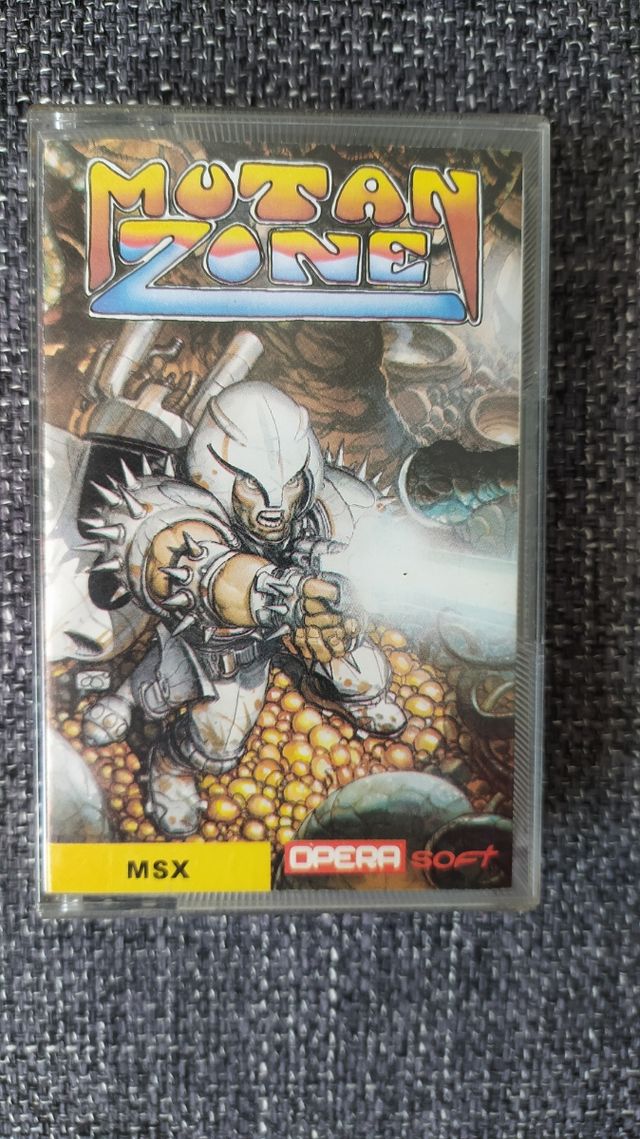 Mutan Zone juego ordenador MSX