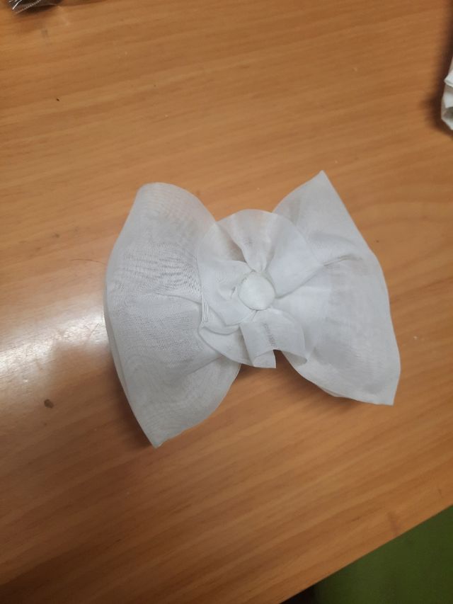 Lazo en organdi Primera Comunión sin usar