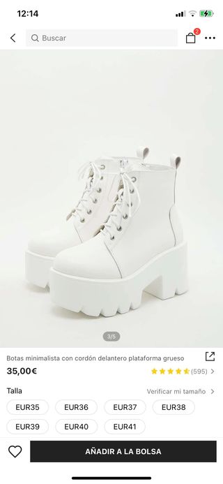Botas SHEIN de segunda mano por 30 EUR en Madrid en WALLAPOP