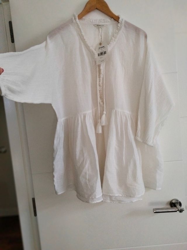 Blusa oversize. Talla S. Nueva