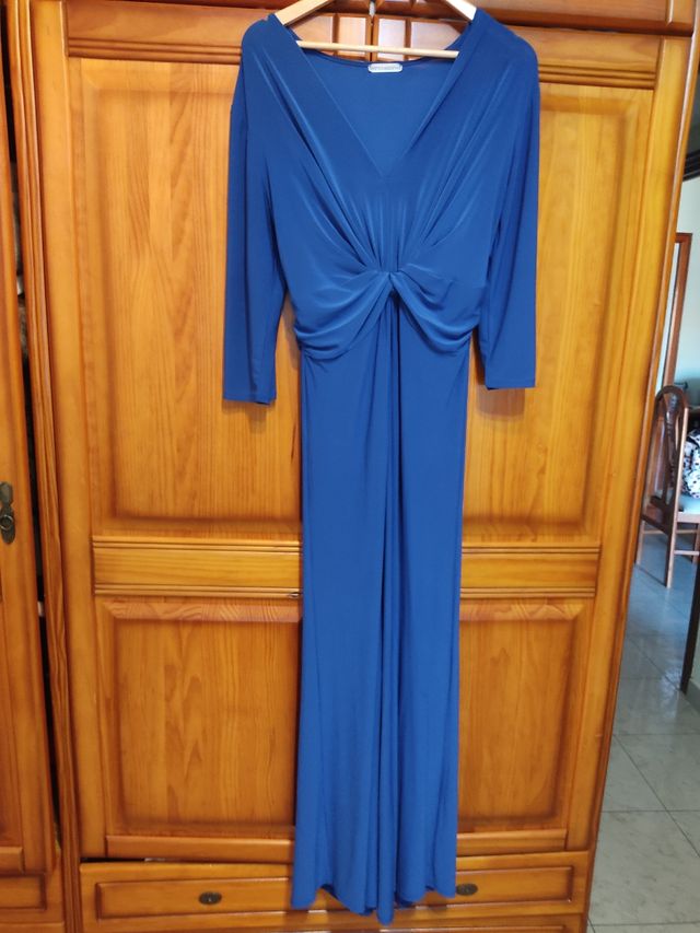 Mono azul eléctrico