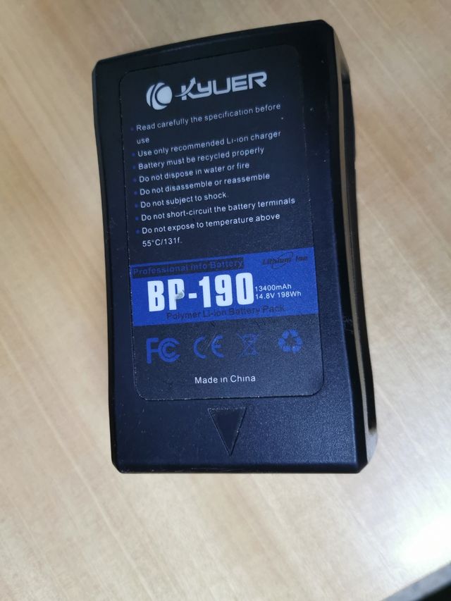 grabaciones cinematográficas Power bank