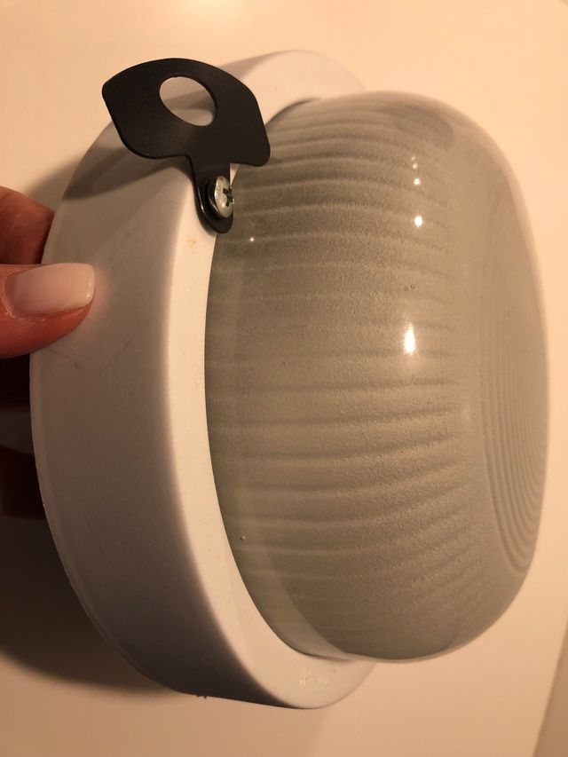 Lampada tonda per esterno