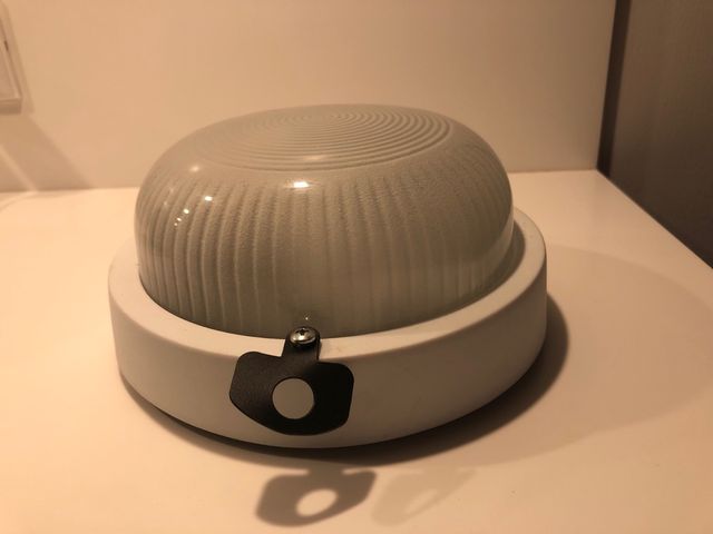 Lampada tonda per esterno