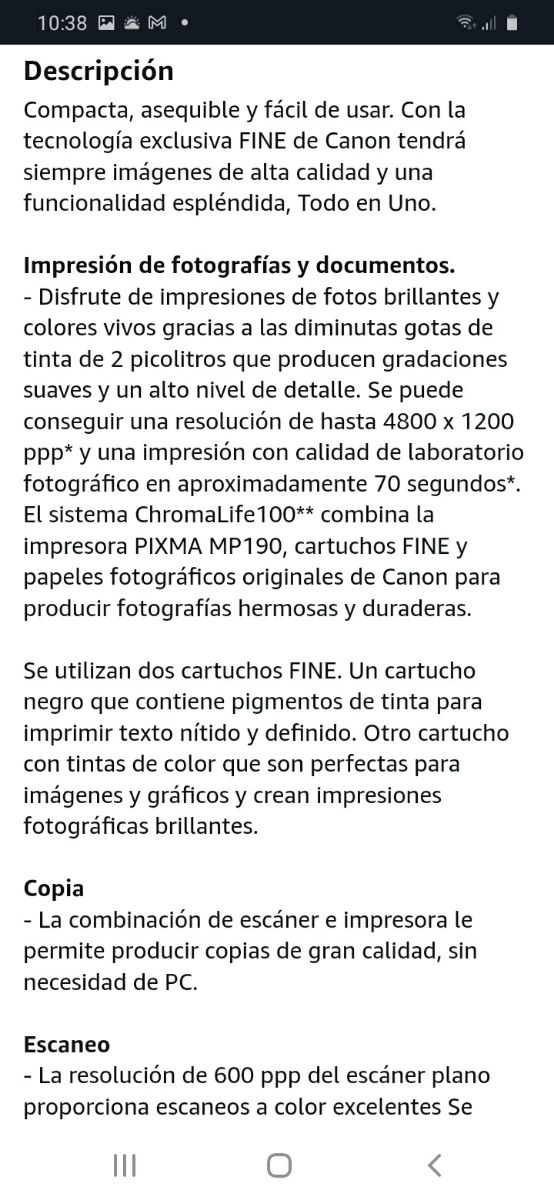 Fotocopiadora canon