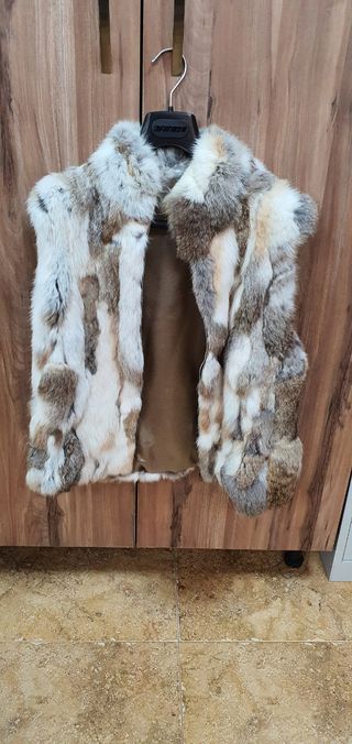 Abrigo de piel Conejo de segunda mano en WALLAPOP