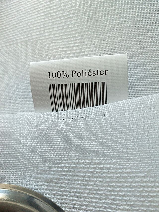 Dos cortinas textil "Dim's" 140×260