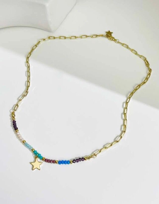 Collar combinado con estrella
