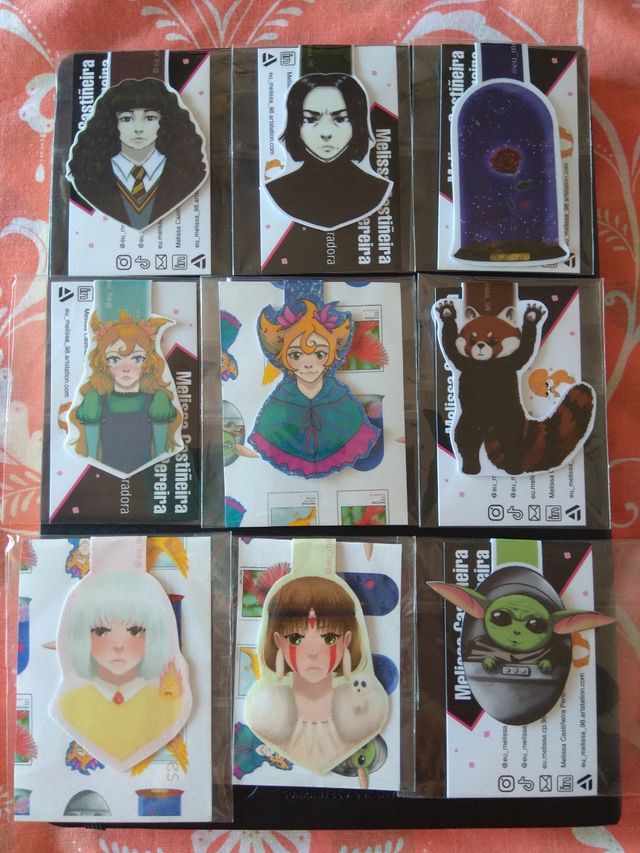 Marcapáginas con imán 