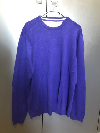 Jersey morado de Sfera talla XL de segunda mano por 3 EUR en Almería en  WALLAPOP
