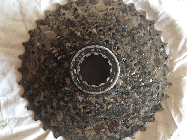 Grupo Shimano Deore 36/22, 10 piñones 11/36