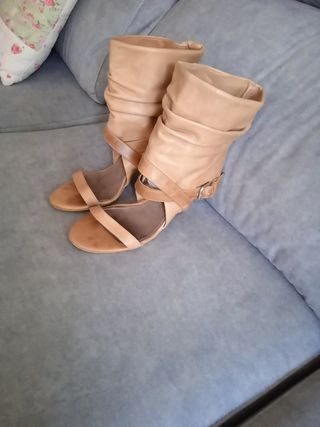 Botines de verano de segunda mano en Valencia en WALLAPOP