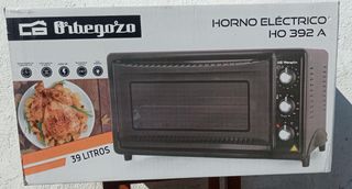 Horno eléctrico de sobremesa Orbegozo 39L de segunda mano por 70 EUR en  Berango en WALLAPOP