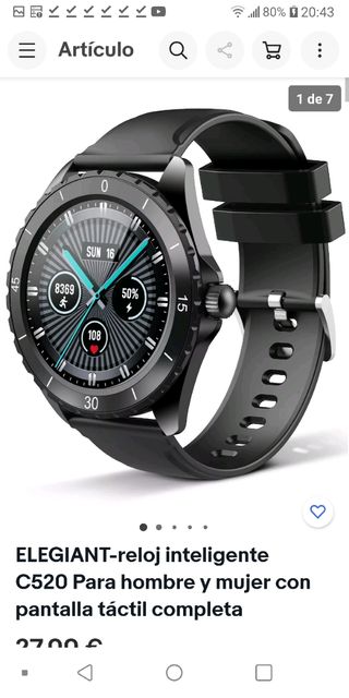 ELEGIANT Reloj Inteligente – Thriving Earth