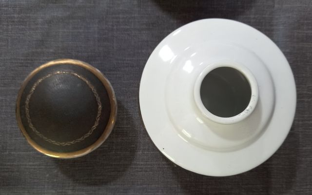 Botes de porcelana y piel LLORENS