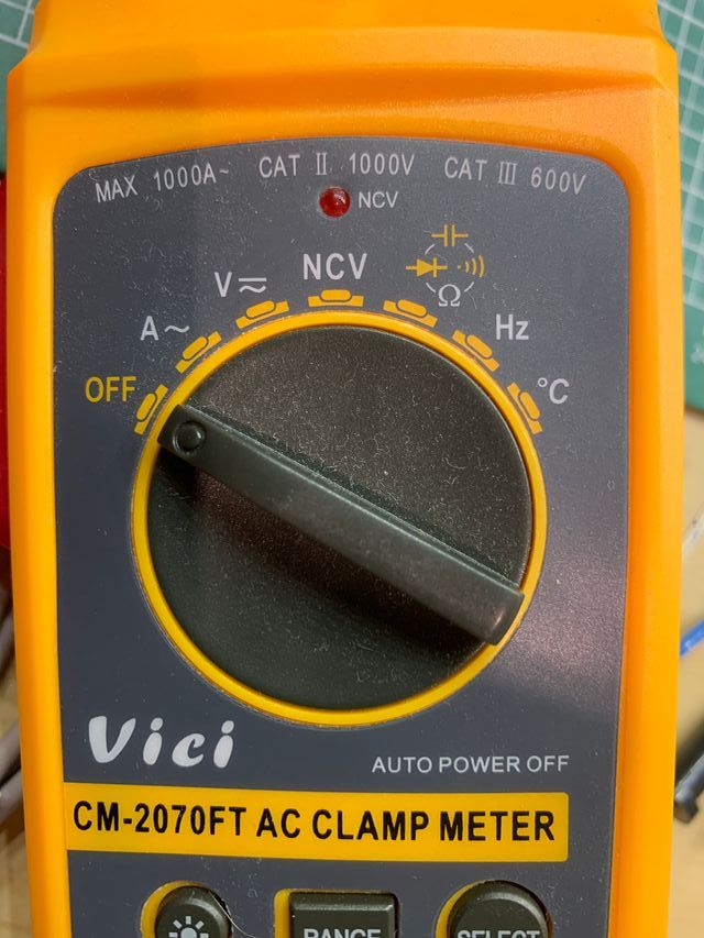 pinza polimetro temperatura