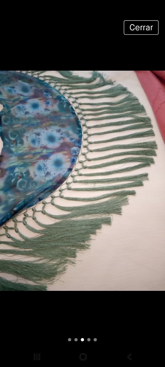 Mantoncillo de flamenca