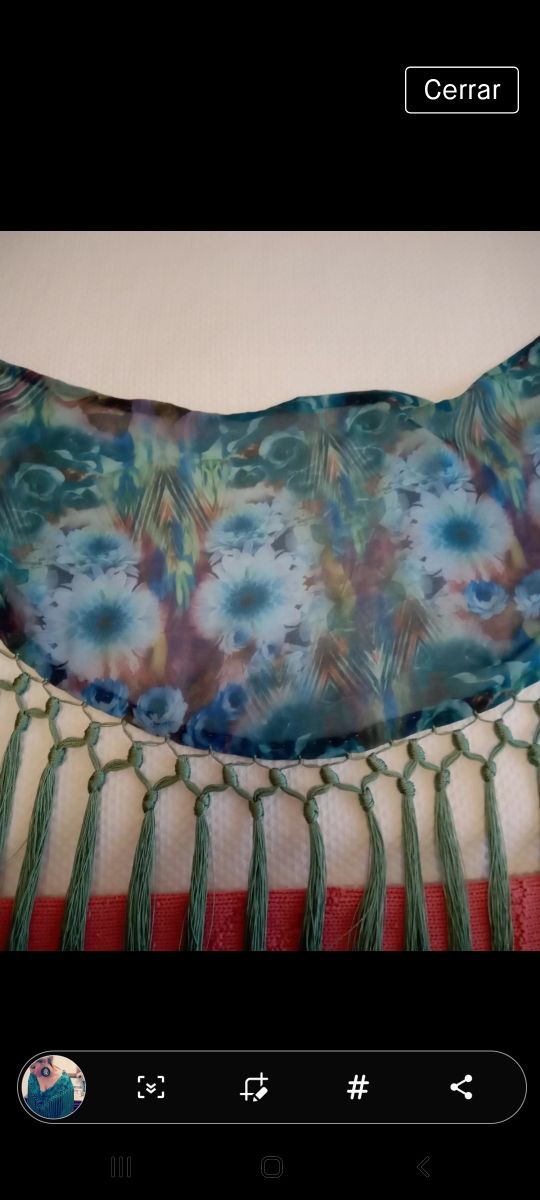 Mantoncillo de flamenca