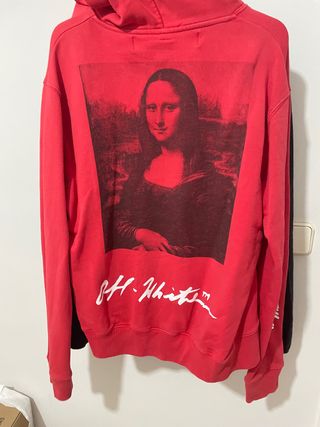 Sudadera off white mona lisa de segunda mano por 120 EUR en Madrid en  WALLAPOP