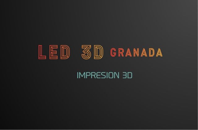 impresión 3D en granada.LED3D granada