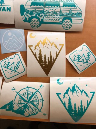 Pegatinas para camper
