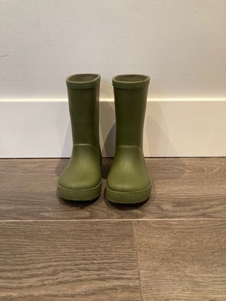 Botas de agua Zara de segunda mano en WALLAPOP