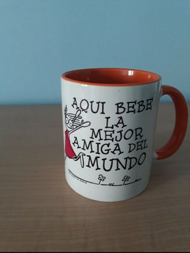 Taza personalizada.