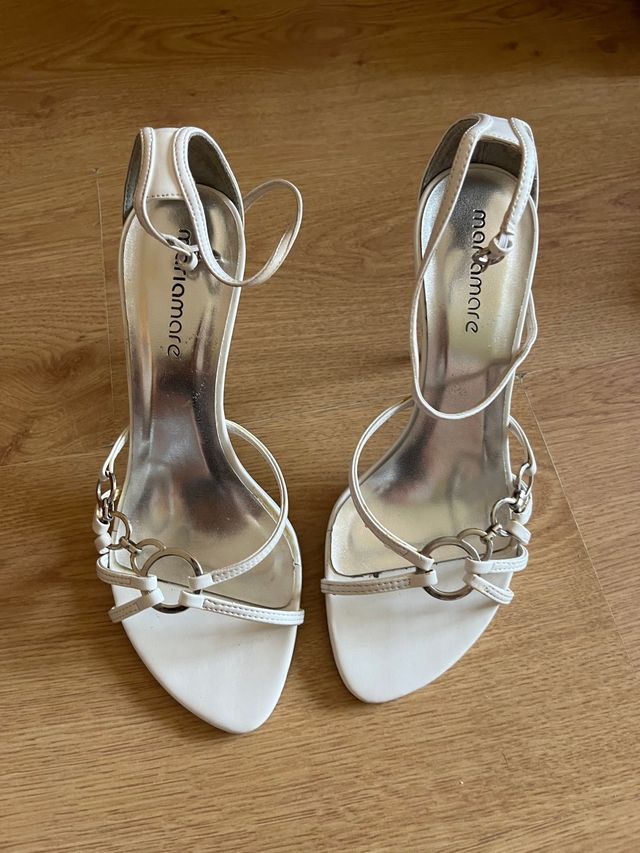 Sandali bianchi numero 37