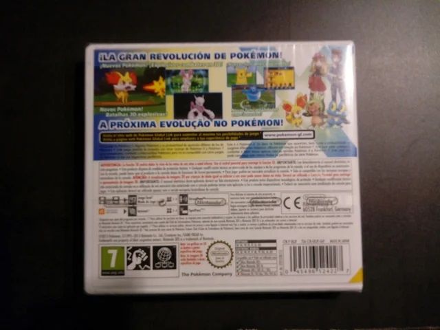PRECINTADO Pokemon X Nintendo 3ds 2ds ESP