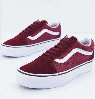 Vans old Skool Rojas para hacer reserva de segunda mano en Madrid en  WALLAPOP