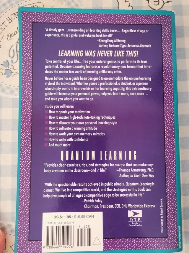 QUANTUM LEARNING: UNLEASHING THE GENIUS IN YOU